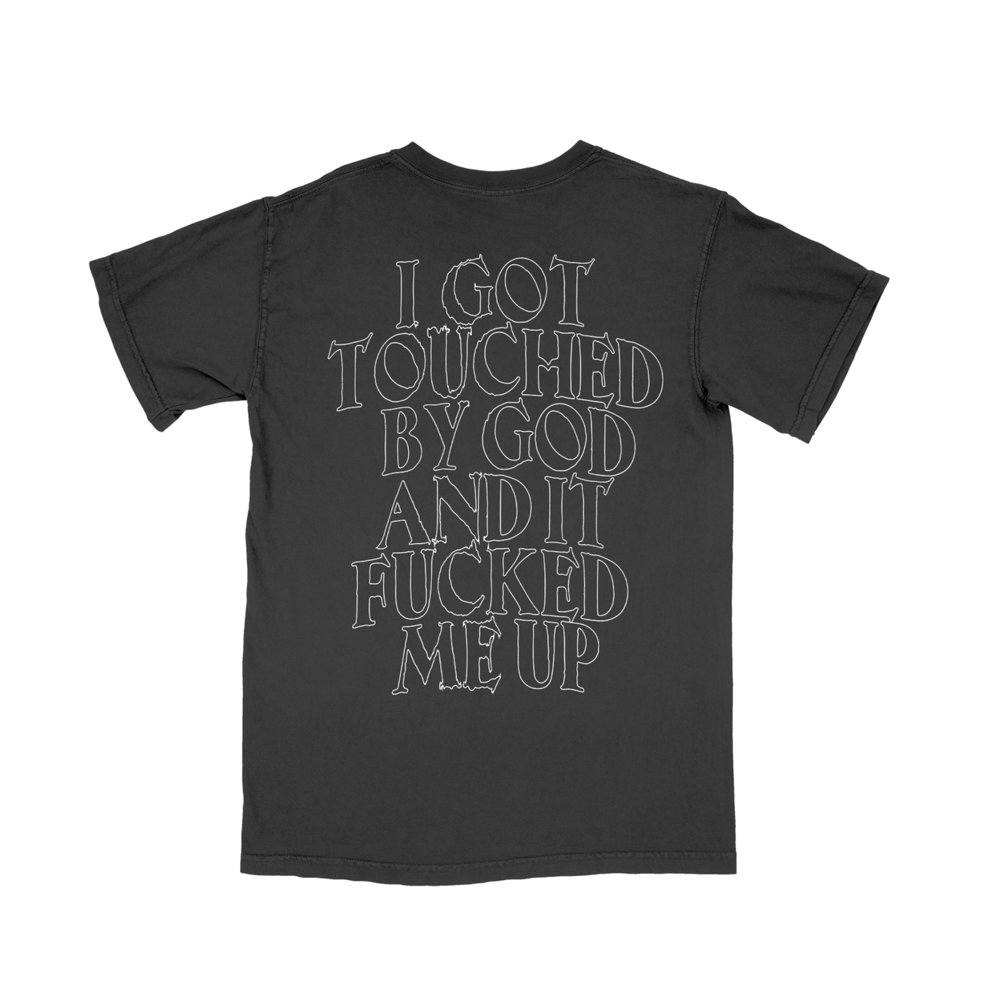 Touched By God Grey T-Shirt - T-Shirt