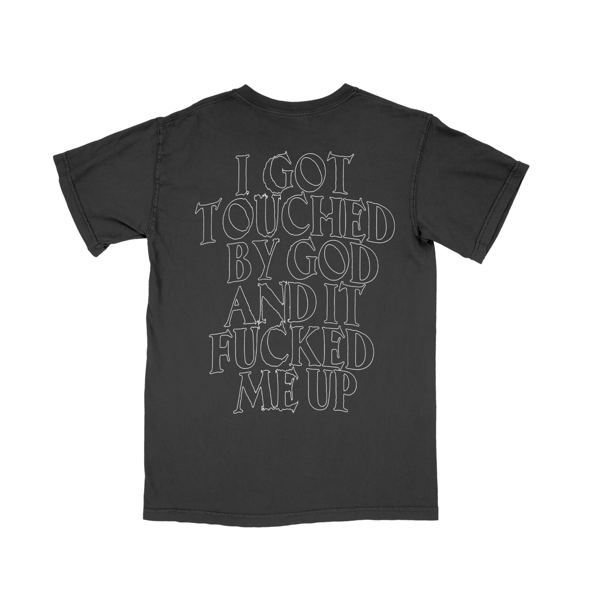 Touched By God Grey T-Shirt - T-Shirt